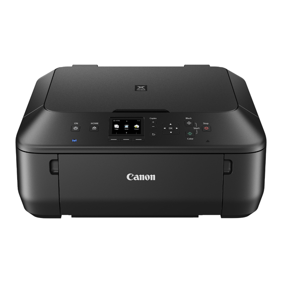 Canon MG5600 Series Handleiding