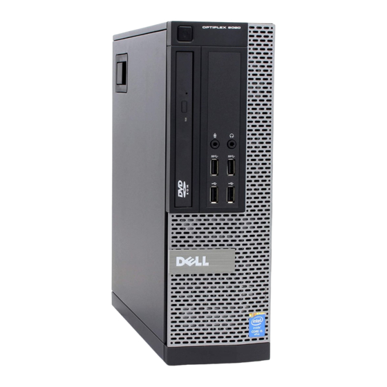 Dell OptiPlex 9020 Gebruiksaanwijzing