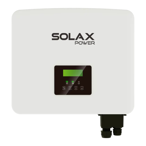 SolaX Power X1-Fit Installatiegids