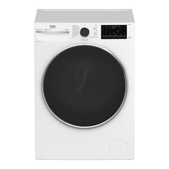 Beko B5DT59442W HomeWhiz Gebruikershandleiding