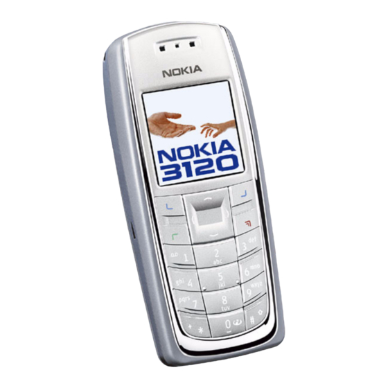 Nokia 3120 Uitgebreide Gebruikershandleiding