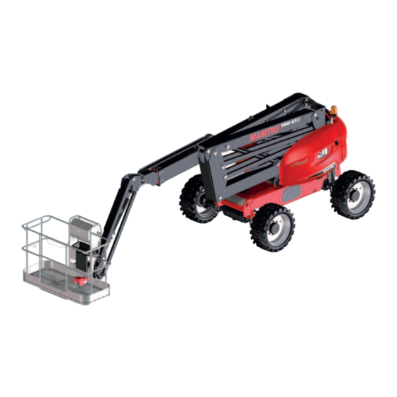 Manitou 160 ATJ RNC 4RD ST5 S1 Handleiding