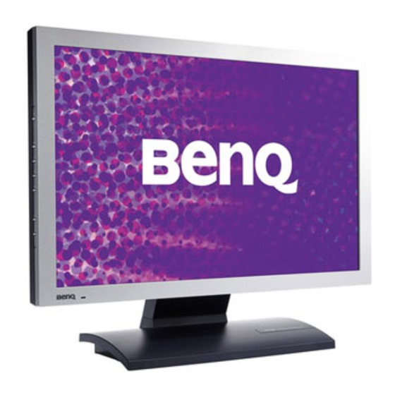 BenQ FP92W Gebruikershandleiding