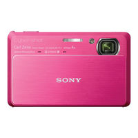 Sony Cyber-shot DSC-TX9C Handboek