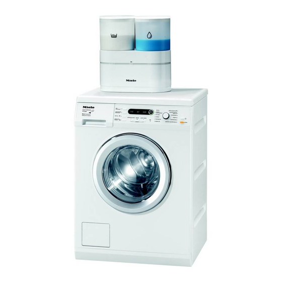 Miele W 5887 WPS Gebruiksaanwijzing