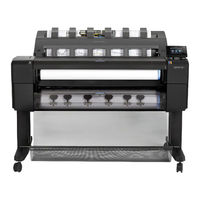 HP DesignJet T1500 Series Gebruikershandleiding