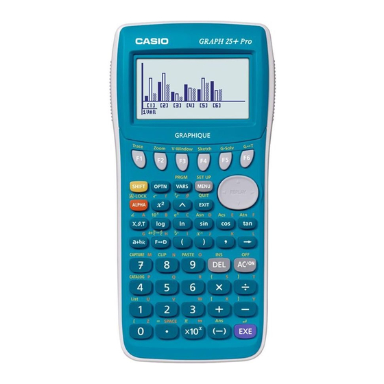 Casio GRAPH 95 Gebruiksaanwijzing