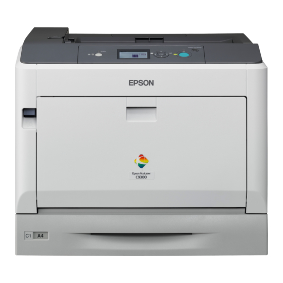 Epson AcuLaser C9300 Series Gebruikershandleiding