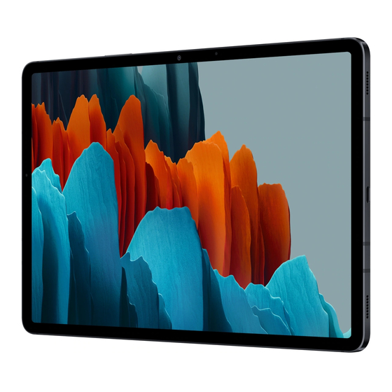 Samsung Galaxy Tab S7 Plus Gebruiksaanwijzing