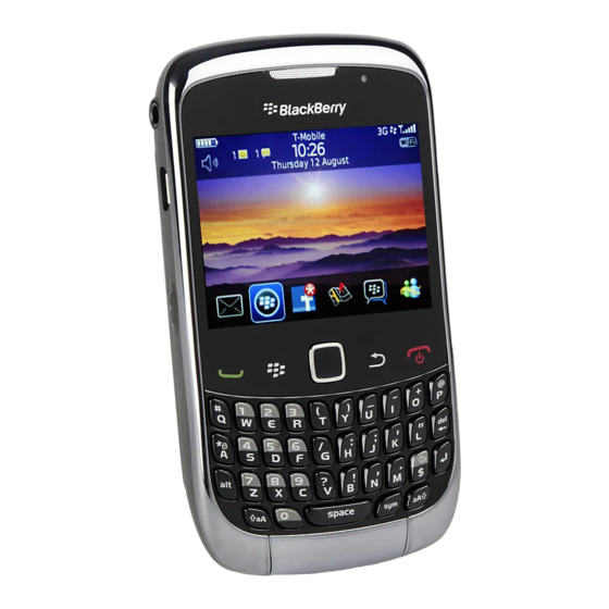 BlackBerry Curve 9300 Gebruikershandleiding