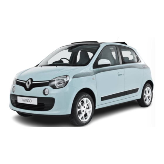 Renault TWINGO 2018 Instructieboekje