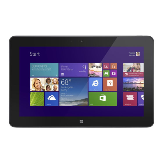 Dell Venue Pro 11 - 5130 Gebruikshandleiding