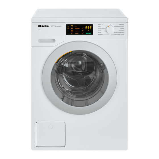 Miele WDB 020 ECO Gebruiksaanwijzing