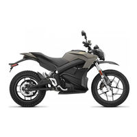 Zero Motorcycles ZERO SR 2021 Gebruikershandleiding