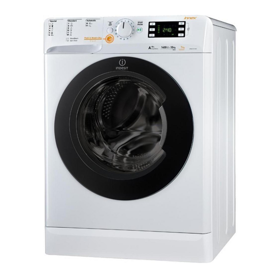 Indesit XWDE 1071481 Gebruiksaanwijzing