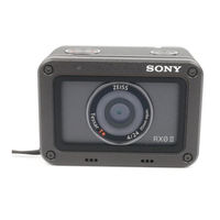 Sony DSC-RX0M2 Helpgids