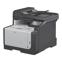 HP LASERJET PRO CM1410 COLOR MFP Series Gebruikershandleiding