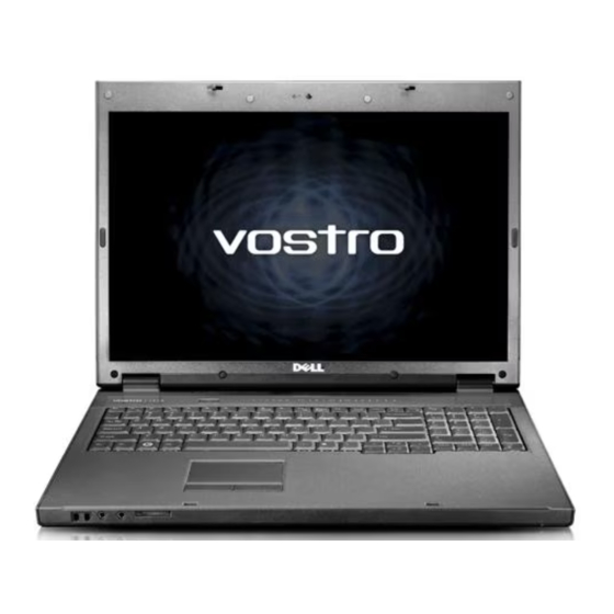 Dell Vostro 1720 Onderhoudshandleiding