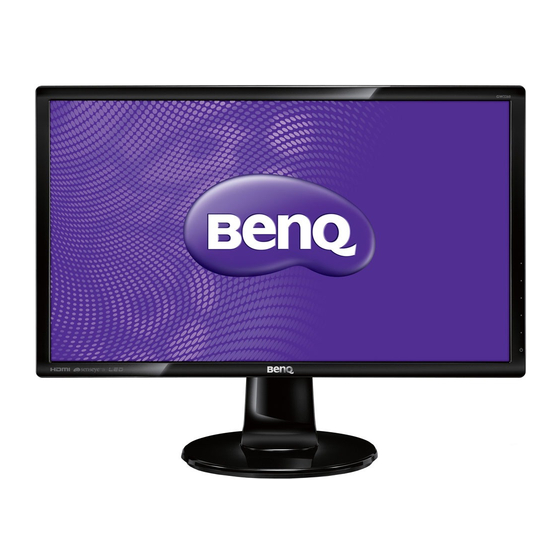 BenQ GW Series Gebruikershandleiding