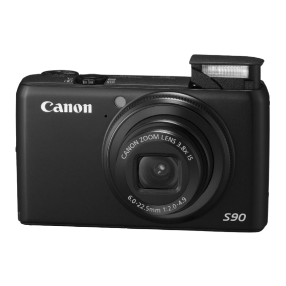 Canon PowerShot S90 Gebruikershandleiding