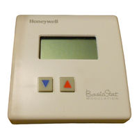 Honeywell BasicStat Modulation T88101A1006 Montage- En Bedieningshandleiding