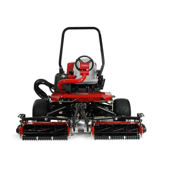 Toro Reelmaster 3100-D Installatie-Instructies