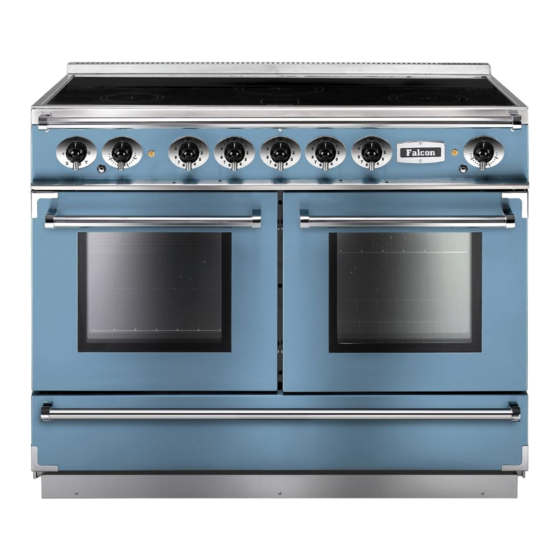 AGA Falcon 1092 Continental Induction G5 Gebruikshandleiding En Instructies Voor Installatie