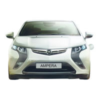 Opel Ampera 2013 Gebruikershandleiding