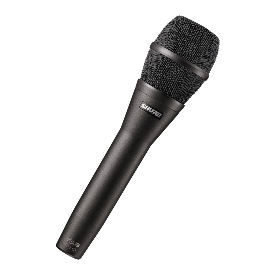 Shure KSM9 microfoon