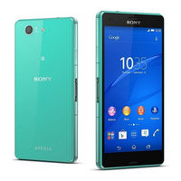 Sony Xperia Z3 Compact Gebruikershandleiding