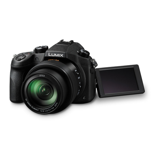 Panasonic Lumix DMC-FZ1000 Gebruiksaanwijzing