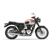 Triumph Bonneville T120 2018 Gebruikershandleiding