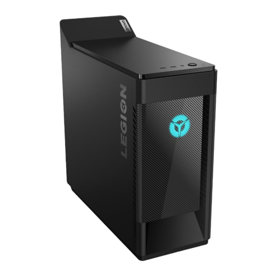 Lenovo Legion Tower 5 Gebruikershandleiding