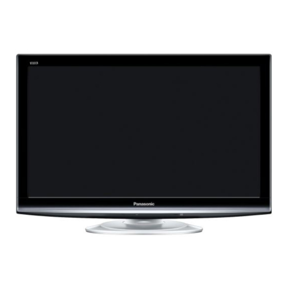 Panasonic VIERA TX-L32GA11 Gebruiksaanwijzing