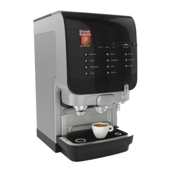 Douwe Egberts PROFESSIONAL Cafitesse Excellence Gebruikershandleiding