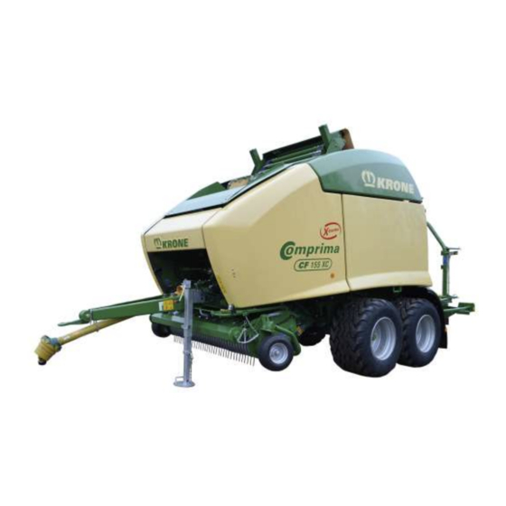 Krone CF 155 XC X-treme Handleiding