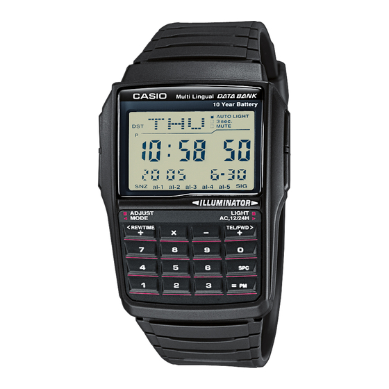 Casio 2888 Gebruiksaanwijzing