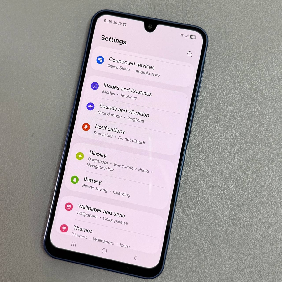 Samsung Galaxy A17 5G - Screenshots maken (alle methoden)
