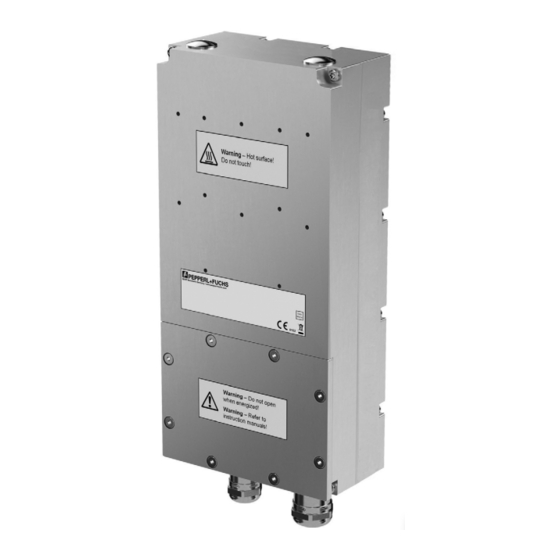 Pepperl+Fuchs PSU1100-J1-AC Series Handleiding