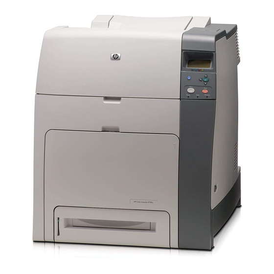 HP Color LaserJet 4700 Gebruikershandleiding