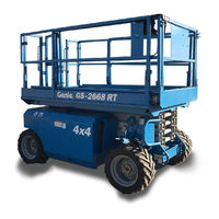 Terex Genie GS-2668 RT Bedieningshandleiding