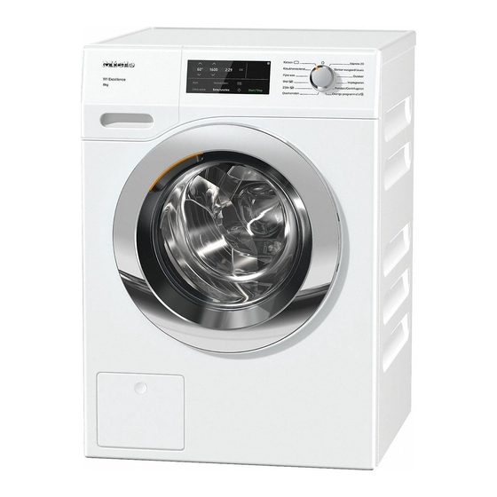 Miele WEJ 135 WPS Gebruiksaanwijzing