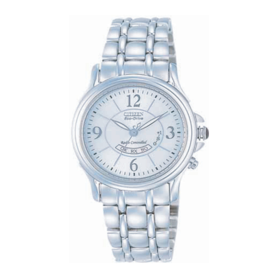 Citizen Radio Controlled Lady ES4000-51A Gebruiksaanwijzing