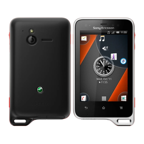 Sony Ericsson Xperia active Gebruikershandleiding