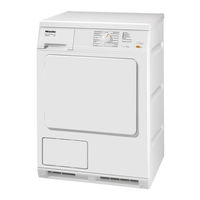 Miele T 8803 C Gebruiksaanwijzing