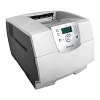 Lexmark T640 Gebruikershandleiding