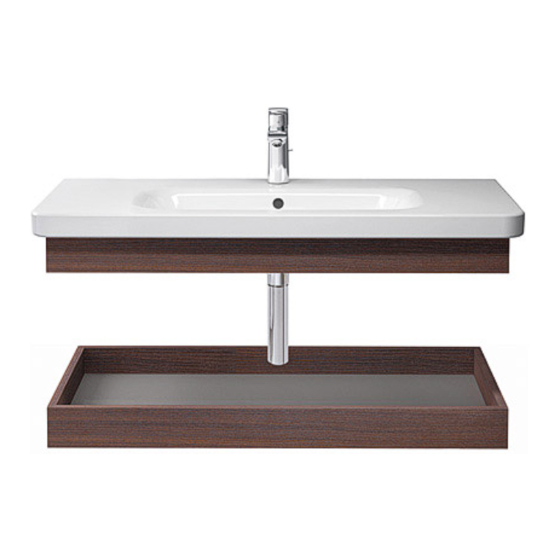 DURAVIT DuraStyle DS 6182 Montagehandleiding