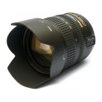 Nikon AF-S DX Zoom-Nikkor ED 18-70mm f/3.5-4.5 IF Gebruikershandleiding