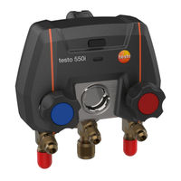 TESTO 550i Gebruiksaanwijzing