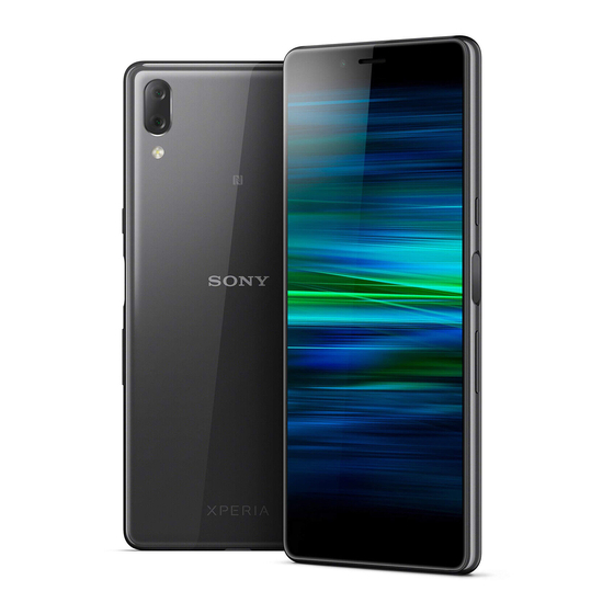 Sony Xperia L3 I3312 Gebruikershandleiding